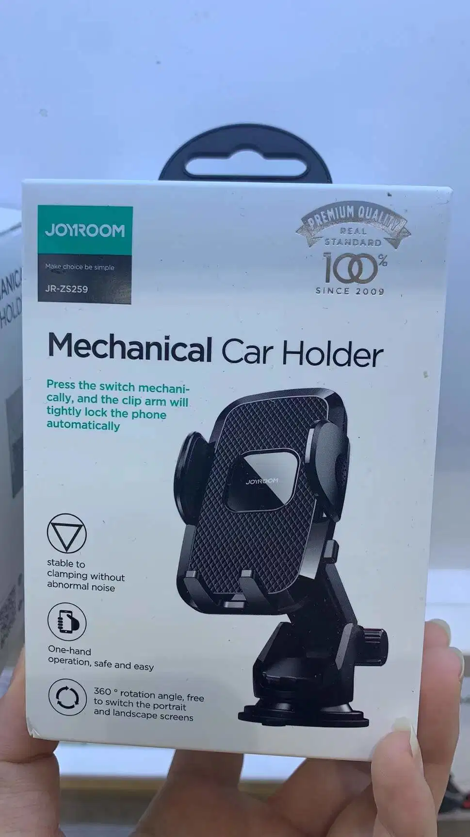 Hot Sale Car Holder Joyroom Zs259 Universal 360 Degree Rotating Long Arm Smartphone Mount Gooseneck Cup Mobile Phone Car Holder