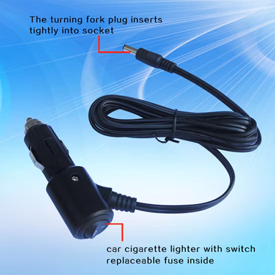 The Latest 12V/24V Car Charger with DC Wire